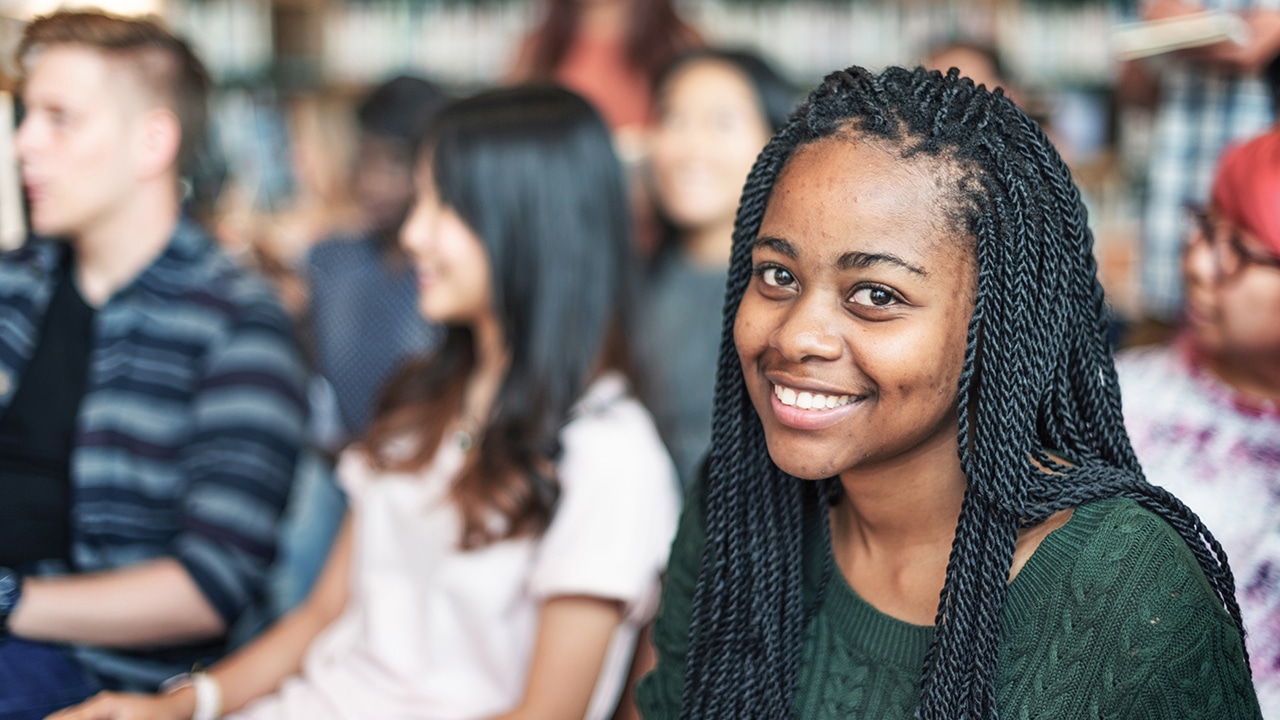 students in classroom