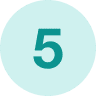 Number 5 icon