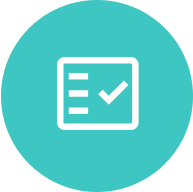 report check mark icon